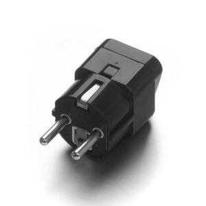 Tronic Black Universal Adaptor Traveler 16Amps EU