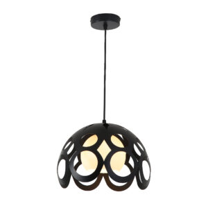 Tronic Black Orbital Cage Pendant Lamp