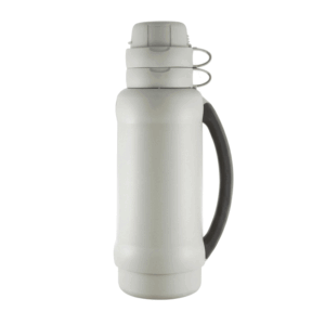 Thermos Flask Traditional Cool 1800ml Gray Heavy Premier Glass Vacuum Insulated Flask 34-180CG
