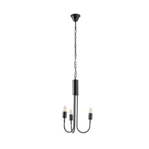 Tronic Iron Wall Lamp Black 3XE27 BK