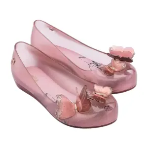 Mini Melissa Ultragirl Fly Glitter Pink