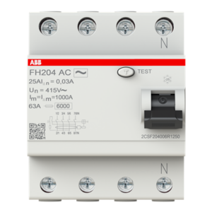 Africab ABB MCB Fh204 AC-25/0,03 6R1250 4P