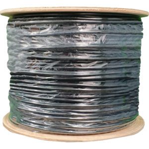 Africab Utp Cat. 6 4*2*24Awg (0.5Mm) CCA PVC+Pe Jacket For Outdoor [Rsuk] 305 mtr