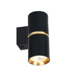 Tronic Wall Lamp Round Black