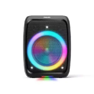 Philips Portable Bluetooth Party Speaker 120W, 10H Playtime, Beat Synced Lightshow, Auracast & TWS TAX3000/00