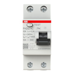 Africab ABB RCCB 2Pole RCCB, 63A/300Ma