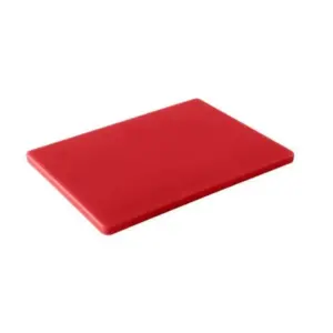 Naim Hygiplas Extra Thick High‑Density Polyethylene Red Chopping Board 100 X 70 X 4 NM-2231