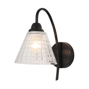 Tronic Modern Grid Glass Wall Light