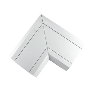Tronic Compartment PVC Trunking Angle Bend 170mmx50mm