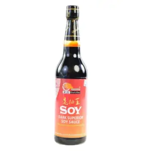 Chain Kwo Dark Superior Soy Sauce 1L x 12 Bottles A2-014 (Pack of 2)