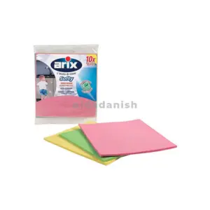 Arix New Softy Natural Cellulose Sponge Cloth 10pcs 115 (Pack of 3Pcs)