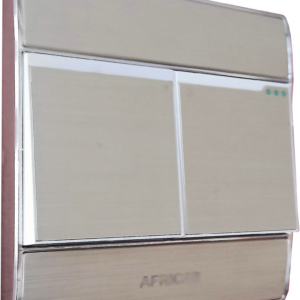 Africab Cs Series Switches & Socket 2 Gang 2 Way Switch Cs2722
