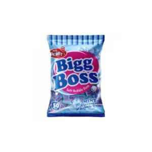 Mo Big Boss Bubble Gum Mint BB-BGM (Pack of 50 Pcs)