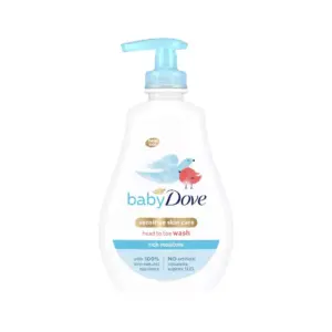 Baby Dove body wash Rich Moisture Head to Toe Wash 400ml (Pack of 3pcs)