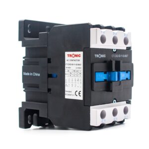 Tronic Contactor 50A 3 Pole 1NO 1NC 220V to 240VAC