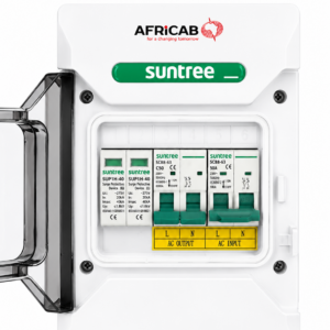 Africab AC Combiner Box Single Phase (1In/1Out) 50A