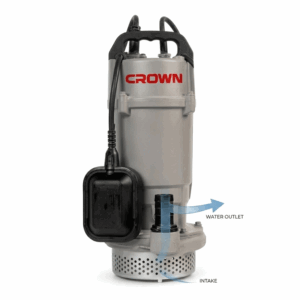 Crown Professional Crown Submersible Pump 220-240V, 550W, 0.75HP, 7.2m³/h, 20.5m CT35085