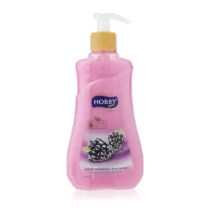 Hobby Black Raspberry, Hand Wash, 400ml, Gentle Cleansing, Moisturizing Care and Refreshing Fragrance HHWBR4400