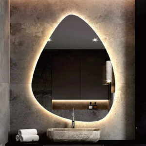 Tronic Frameless LED Mirror Light – 50x70cm with Touch Sensor