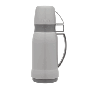Thermos Flask Traditional Grey 500ml Mars Glass Vacuum Insulated Flask 39-50GY