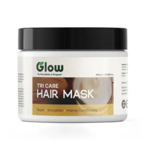 Glow Hair Mask 500g for Repaired, Strong & Healthy Hair Deeply Conditions, Repairs & Strengthens Hair with Intense Nourishment