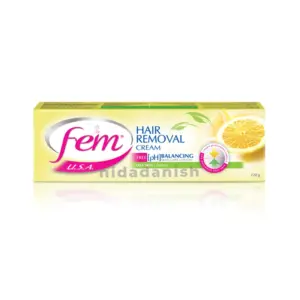 Dabur Fem Hair Removal Cream for All Types of Skin 120g Lemon