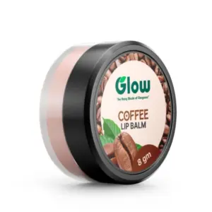Glow Lip Balm 8g Coffee for Soft & Smooth Lips Hydrates & Nourishes the Lips with Long-Lasting Moisture