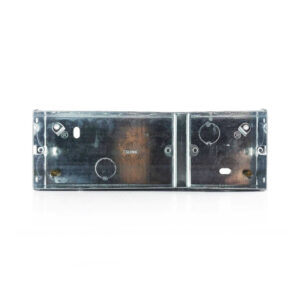 Tronic Single & Twin Galvanised Iron Electrical Switch Box 3 Way
