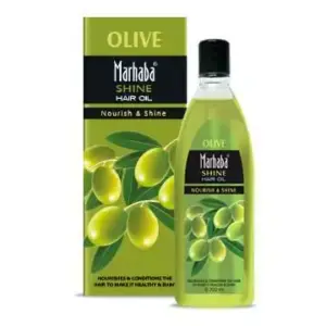 Marhaba Aloe Vera Hair Oil, 200ml, Nourishes Hair, Moisturizes Scalp and Promotes Healthy Shine MHOAV200L