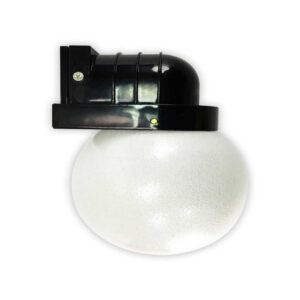 Tronic Globe Black Wall Light