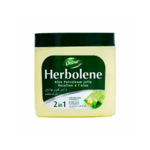 Dabur Herbolene Petroleum Jelly Enhanced with Vitamin E for Deep & Intensive Skin Moisturization, Gentle on Sensitive Skin, Nourishing Bliss & Lasting Hydration 425ml Aloe Vera (Pack of 3)