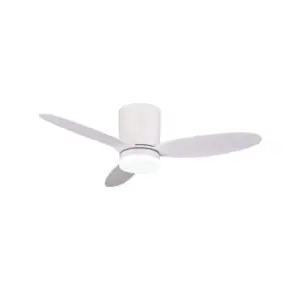 Midea LED Ceiling Fan Light, 42″, 35W DC Motor, White, MDL-FWL4253W-01