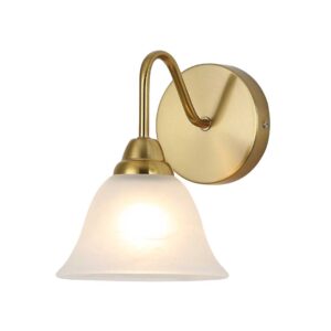 Tronic Frosted Bell Glass Wall Light