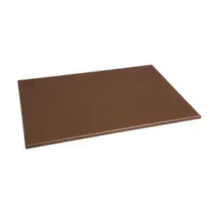 Naim Chopping Board Brown 40 x 60 x 2cm Heavy Duty Food Grade Polyethylene Cutting Board for Commercial Kitchen, Catering & Restaurant Use NM-2236