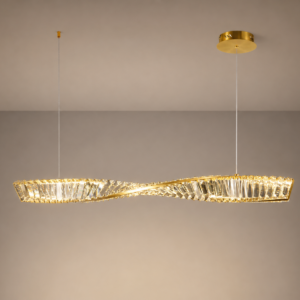 Tronic Wave Crystal LED Pendant Light