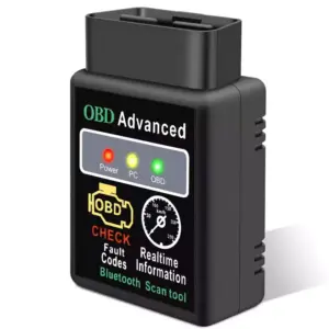 Faith OBD Advanced Bluetooth OBD2 Diagnostic Scanner – Wireless ELM327 Vehicle Code Reader & Engine Check Tool with Real-Time Data Monitoring, Fault Code Reading/Clearing, Performance Analysis, Compatible with Most OBD-II Cars, SUVs & Light Trucks