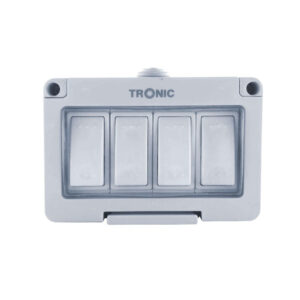 Tronic Waterproof 4 Gang 2 Way Switch