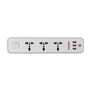 Tronic 3 Way Extension With USB