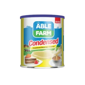 Able Farm Condensed Milk 380gm AFCM-380GM (Pack of 48 Pcs)