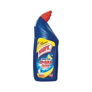 Harpic Power Plus Toilet Cleaner Liquid, Lemon 750ml Pack of 12pcs