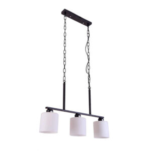 Tronic Opal Glass Cylinder Pendant Lamp