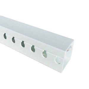 Tronic Trunking Slotted 25X25X2900mm 1.4mm white