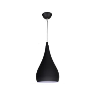 Tronic Aluminium Black Pendant Light