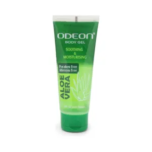 Odeon Shower Gel Aloe Vera Paraben & Allergen Free Moisturizing Body Wash for All Skin Types, Gentle Daily Cleansing Formula 1L