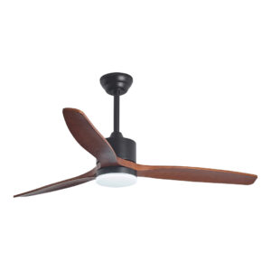 Tronic Modern Ceiling Fan with Wooden Blades & Integrated LED – 52 Inch