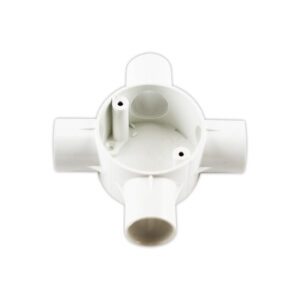 Tronic Junction Circular Box 4 Way - 20mm