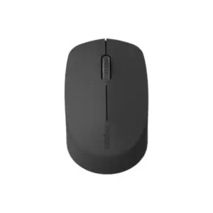 Rapoo Multi Mode Wireless Mouse 2.4GHz with Bluetooth 3/4/5.0, 1300 DPI Sensor, Long Battery Life Black M100-Silent
