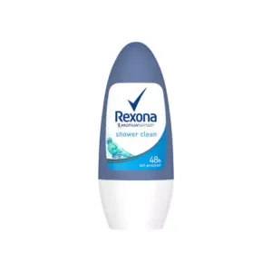 Rexona Women's Antiperspirant Roll On Deo 50ml Shower Clean