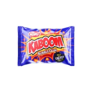 Kaboom Bubble Gum Energy KBGE-STD (12 Packs x 50)