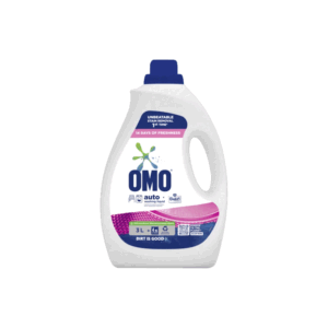 Omo Machine Wash Auto Comfort Freshness Washing Liquid Detergent, Liquid Detergent, Effective , Gentle on Clothes, Penetrates Fibres, with Fabric Conditioner 3L UOAL09